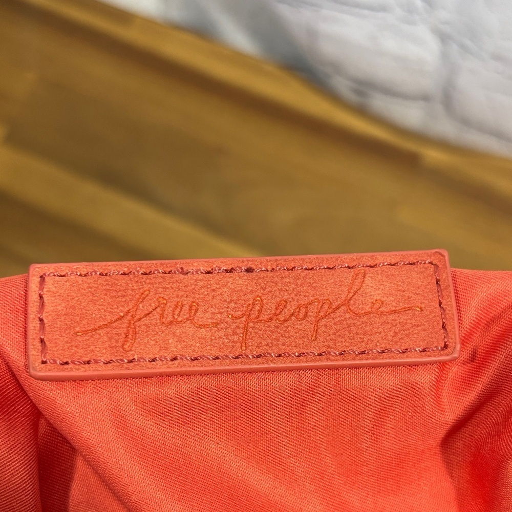 Free People Bold Coral Crossbody Bag - Picture 12 of 12
